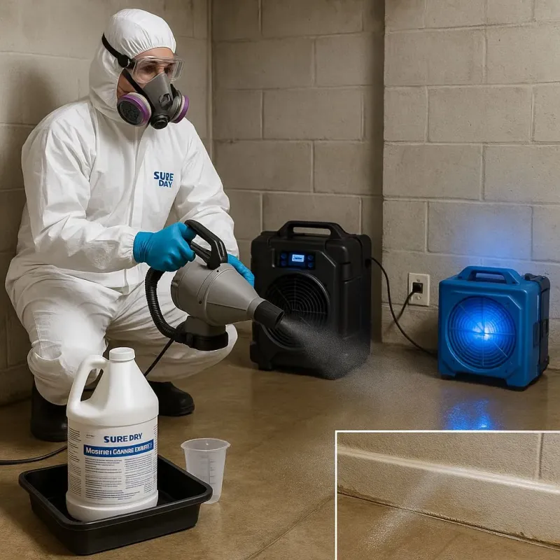 Sanitization and Odor Removal process in East Rockingham, NC
