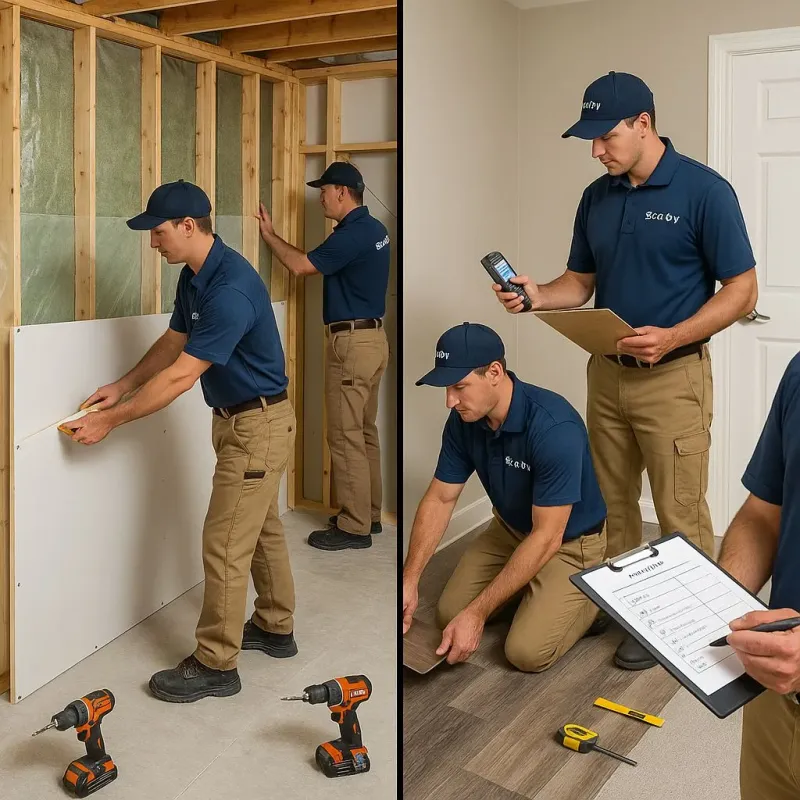 Repairs and Reconstruction process in East Rockingham, NC